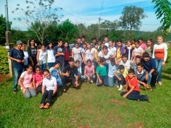 La nueva generación. Estudiar y trabajar en la chacra es posible gracias al sistema de alternancia de dos semanas.