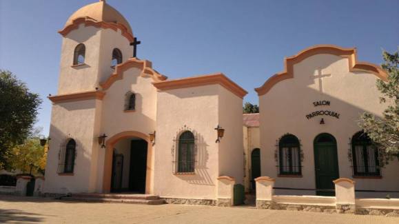 La iglesia es una réplica de la iglesia europea y una promesa cumplida y realizada por sus fieles